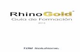 RhinoGold 5.0 Training Guide ES (2015)