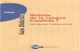 Jose Manuel Fradejas Rueda Historia de La Lengua Espannola I, 2000