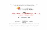 Monografia El Régimen Económico en La Constitución Política de 1993