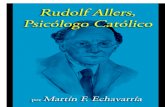 Rudolf Allers, Psicologo Catolico - Martin F. Echavarria