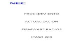 Procedimiento Actualizacion Radios Ipaso200