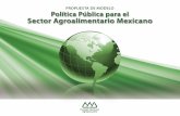 Política Pública para el Sector Agroalimentario Mexicano. ENTORNO INTERNACIONAL DEL SECTOR AGROPECUARIO
