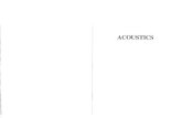 Acoustics - L. Beranek