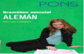 Gramática esencial Alemán (Pons- Gramatica Esencial)