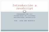 7 Introduccion a JavaScript
