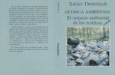 Química Ambiental, El Impacto Ambiental De Los Residuos 5° Edición - Xavier Domenech Antunez (Subido por Williams Lillo).pdf