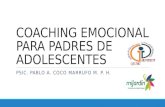 Coaching Emocional Para Padres de Adolescentes