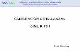 Calibración de Balanzas-OIML