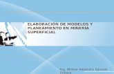 Cap I Clase II Elaboración de Modelos y Planeamiento en Minería Superficial
