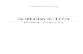 La inflación en el Perú