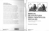 Manual de Escritura Para Científicos Sociales