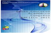 Bases Concurso Académico IV Congreso ANEIICG 2015