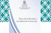 Bases de La Revisión YActualización Curricular