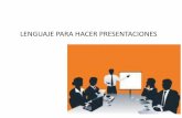 Prof. Ramón Ortiz PJPS 132 Lenguaje Para Crear Presentaciones