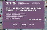 Programa Marco Podemos