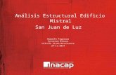 Analisis No Estructura San Juan de La Luz