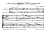 Bartok 4º Cuarteto Cuerda