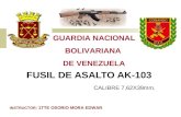 Ak-103 Fusil de Asalto Oviunico