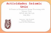 Actividades Seismic Unix IPN