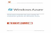 c Rear Cuenta Windows Azure