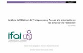 Régimen de Transparencia en México 2014