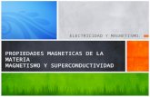 Superconductividad y electricidad