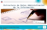 4- Estructuras de Datos Para La Administracion de La Informacion-IE