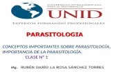 Parasitologia 2015 - i Unid - Clase 1