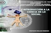 La Sociologia Como Ciencia