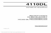 4110DL Installation Manual (Spanish)