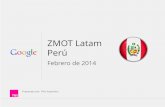 ZMOT Realizado en Perú