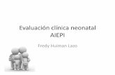 Evaluación Clínica Neonatal AIEPI