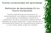 Teorías Conductuales Del Aprendizaje.ppt