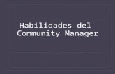Habilidades Del Community Manager 2015