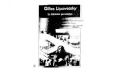La Felicidad Paradójica  - Gilles Lipovetsky