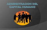 Administracion Del Capital Humano
