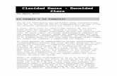 Claridad Densa - Densidad Clara
