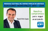 Programa Electoral PP Móstoles Elecciones Municipales 2015