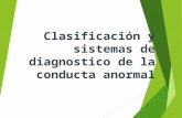 Sistema de Clasificación - Dsm -IV 02 2014
