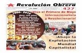 Semanario Revolución Obrera Edición No. 427