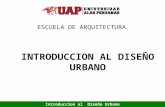 Introduccion Al Diseño Urbano I