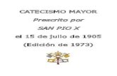 Catecismo Mayor de San Pio X
