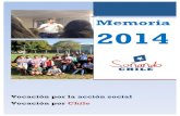 Memoria Anual 2014 - Fundación Soñando Chile