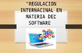 Regulacion Internacional en Materia Del Sofware