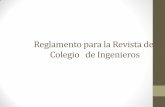 Grupo 10 - Revista Colegio de Ingenieros