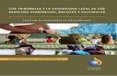 Los tribunales y la exigibilidad legal de los derechos económicos, sociales y culturales - Comisión Internacional de Juristas