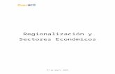 Regionalización y Sectores Económicos