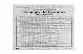 Contrato Maestras 1923