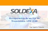 Recuperacion de Un Eje AISI 4140 Presentación Bolivia.pdf