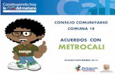 Metrocali Comuna 18 Alcaldia en Tu Barrio Definitiva